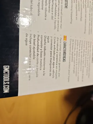 Sierra Corta Piedra Agua 110mm 1250W GMC