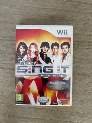 Sing It Pop Hits Wii Disney