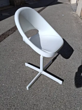 Taburete Sibben Ikea Blanco