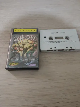 Juego Spectrum Renegade Cassette original