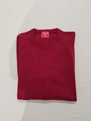 Jersey ZARAUZ Hombre Cuello Caja L Rojo