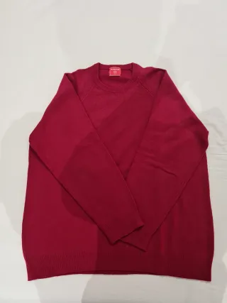 Jersey ZARAUZ Hombre Cuello Caja L Rojo