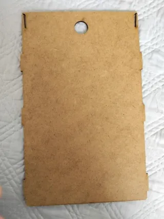 Madera con Estampado de Calavera