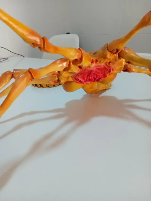 Figura 3D Alien Facehugger