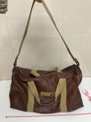 Bolsa de viaje Puma marrón
