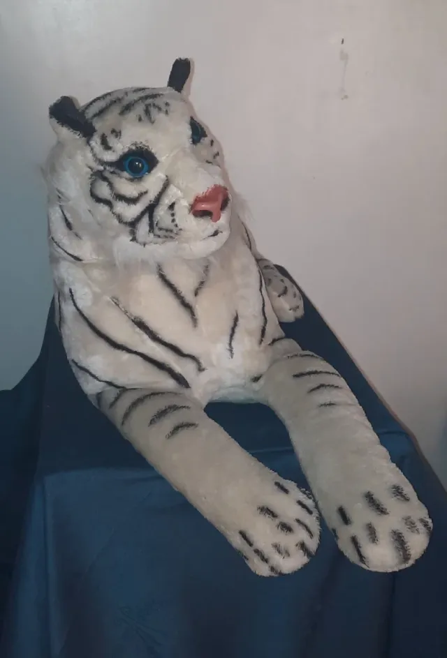 Peluche Tigre Blanco