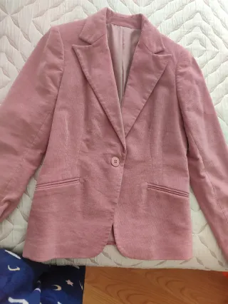 Americana pana rosa mujer