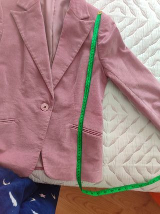 Americana pana rosa mujer