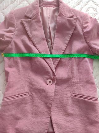 Americana pana rosa mujer