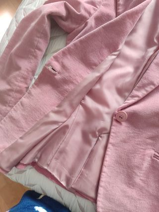 Americana pana rosa mujer