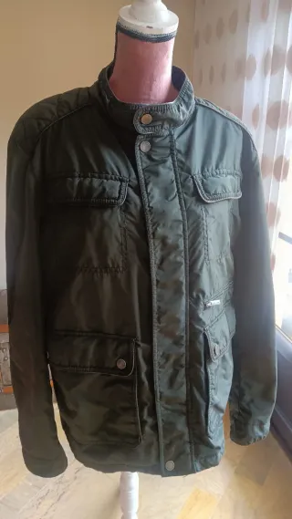 Chaqueta hombre Massimo Dutti Verde Oliva