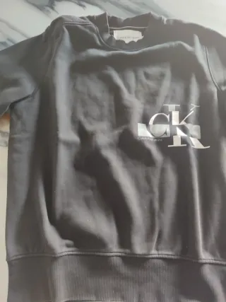 Felpa Calvin Klein Jeans CK Nera