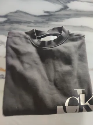 Felpa Calvin Klein Jeans CK Nera