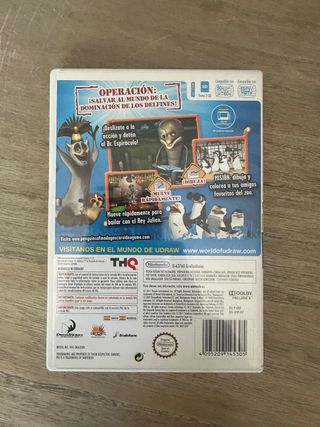 Los Pingüinos de Madagascar Wii