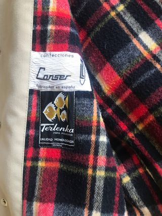 Gabardina Retro Hombre Beige años 70