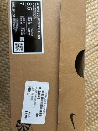 Nike Air Force 1 Mujer Talla 40