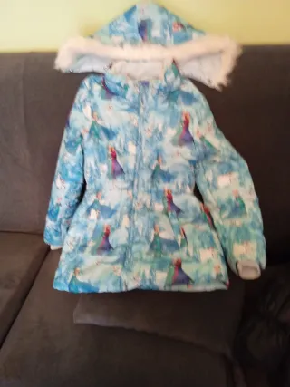 Cappotto per bambini Frozen con cappuccio