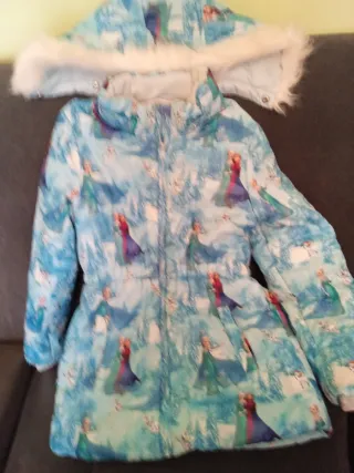 Cappotto per bambini Frozen con cappuccio