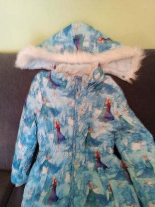 Cappotto per bambini Frozen con cappuccio