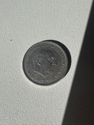 Moneda Antigua 25 PTAS
