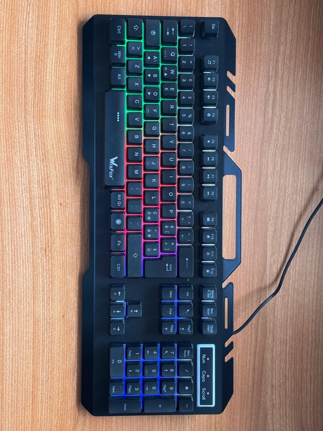 Tastiera Gaming WisFox RGB