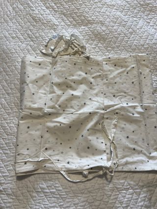 Funda protectora cuna estrellas