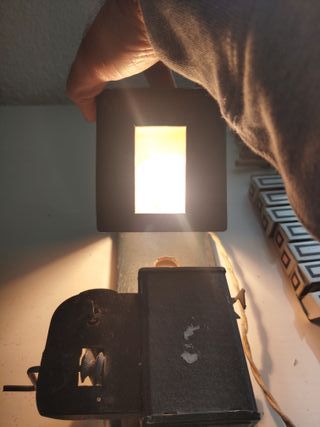 Proyector de películas antiguo Nic con peliculas.