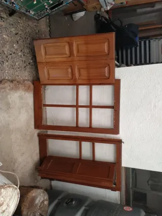 Ventanas madera porticones 1.28x1.10