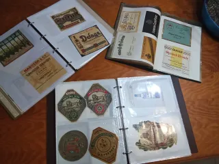 Collezione di etichette per vini e liquori