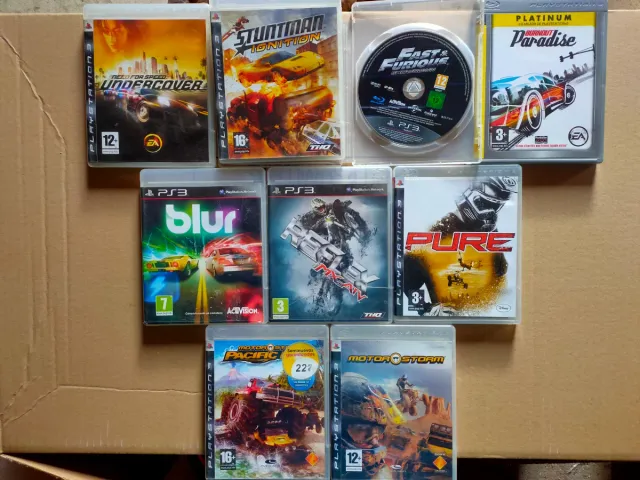 Juegos PS3 Carreras y Acción