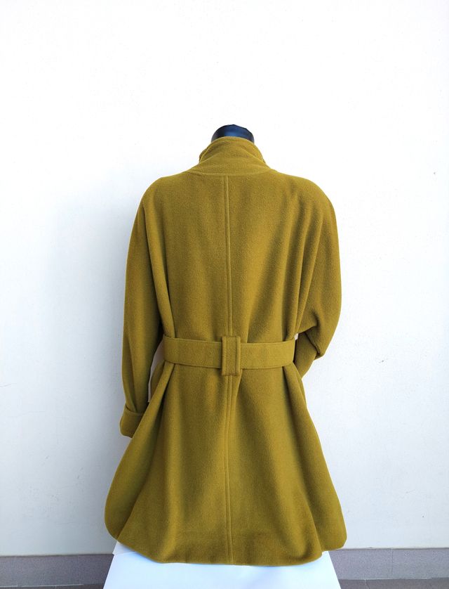 Giacca cappotto vintage M o L verde pistacchio