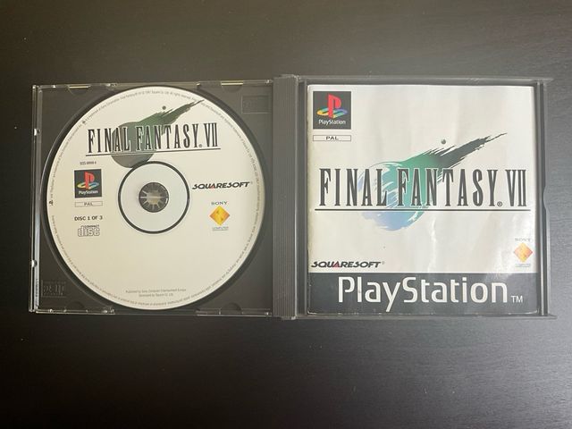 Final Fantasy VII PAL SPAGNA PS1 (PlayStation 1)
