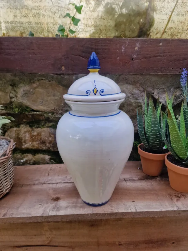 Jarrón de cerámica La Botica de la Abuela