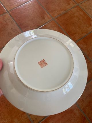 Set di 2 piatti decorativi giapponesi vintage