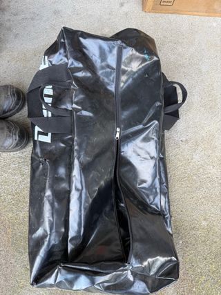 Saco Mochila Deinde Negro y Azul