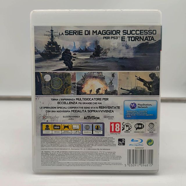 Call of Duty Modern Warfare 3 Mw3 Ps3 Ed. Italiana