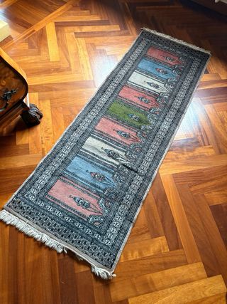 Tappeto rettangolare vintage anni ‘90