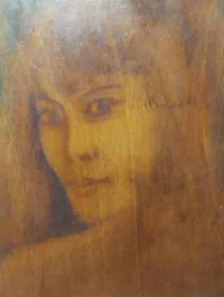 Dipinto donna del pittore "Tino Scarpel"