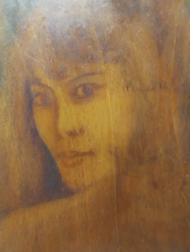 Dipinto donna del pittore "Tino Scarpel"