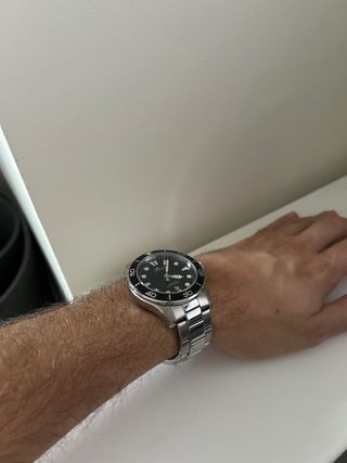 Reloj Lotus Hombre Acero Negro/Plateado