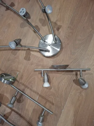 Lámparas Ikea Plata Metal