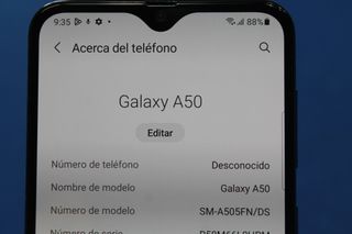 Samsung Galaxy A50 Blu