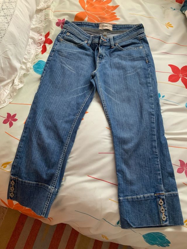 Pantalón Levi's azul mujer
