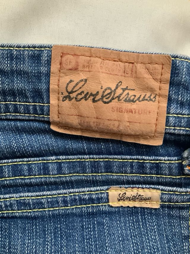 Pantalón Levi's azul mujer