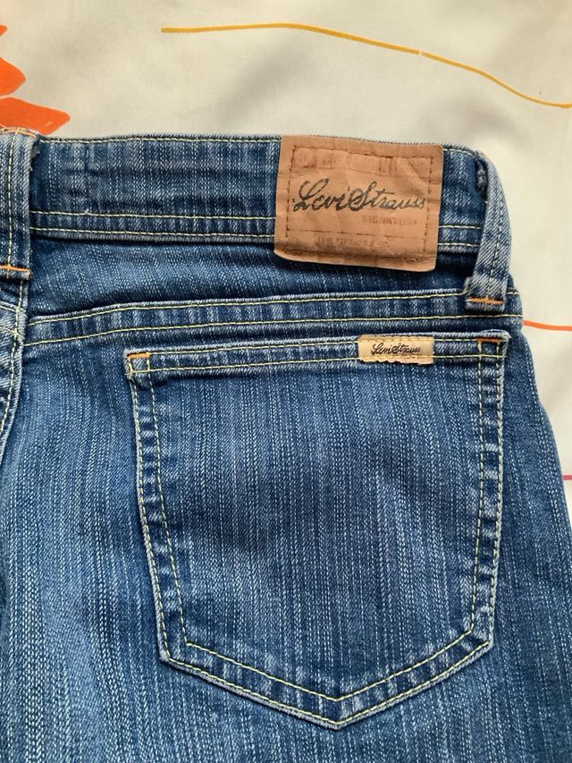 Pantalón Levi's azul mujer