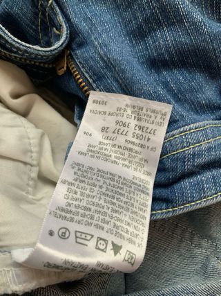 Pantalón Levi's azul mujer