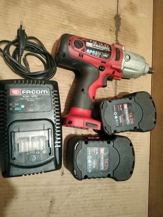 Taladro de impacto FACOM 19.2V + Cargador + 2 Bate