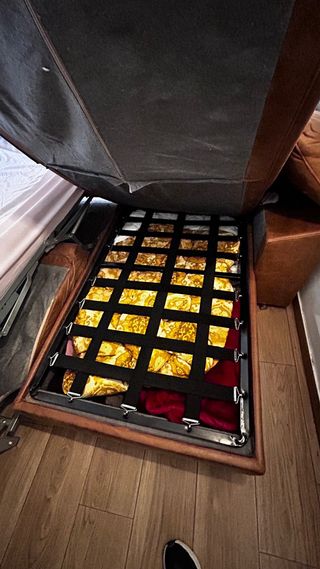 Sofá Cama Chaiselongue Marrón