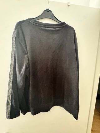 Conjunto Sudadera y Pantalón Negro Talla L