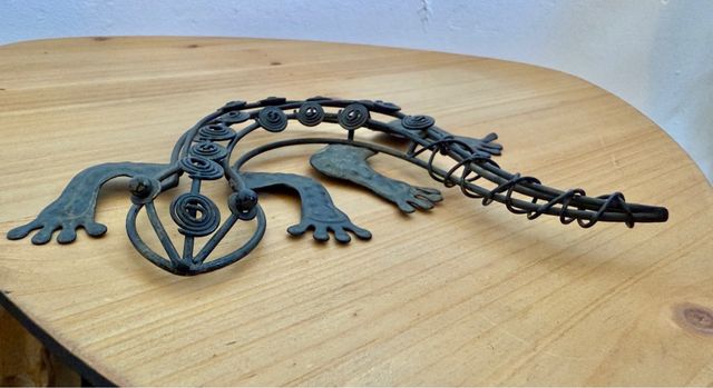 Lagartija Decorativa Forja